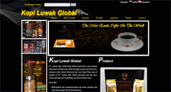 Desktop Screenshot of kopi-luwak-global.com